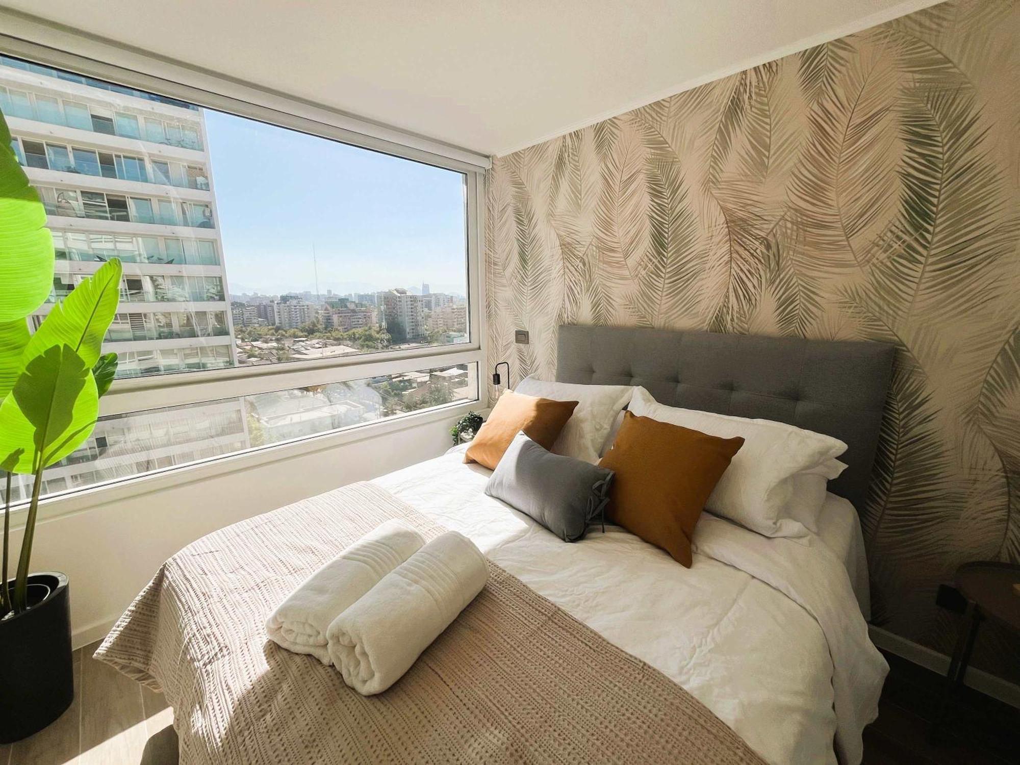 Hom I Estudio En Nunoa Ubicacion Privilegiada 2pax Apartment